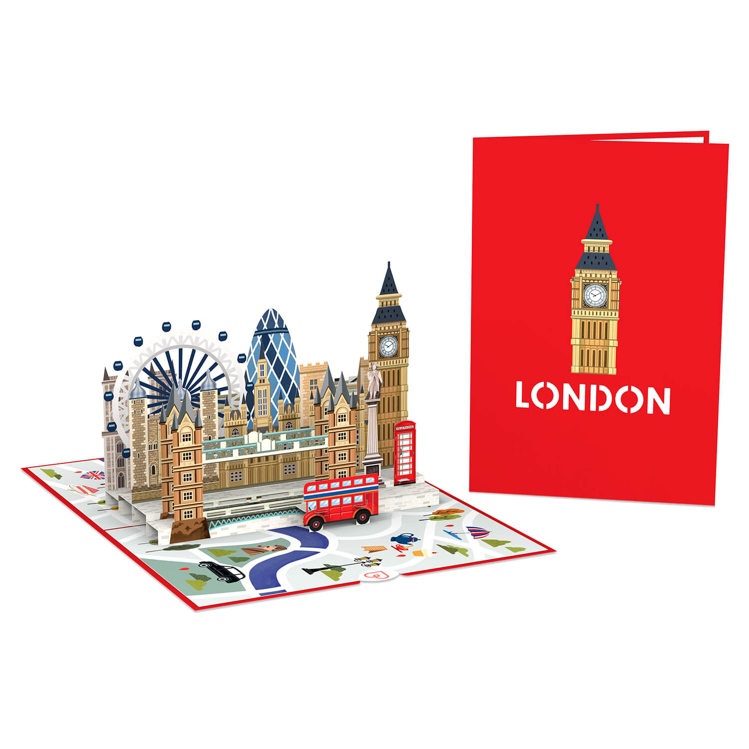London Pop-Up Karte