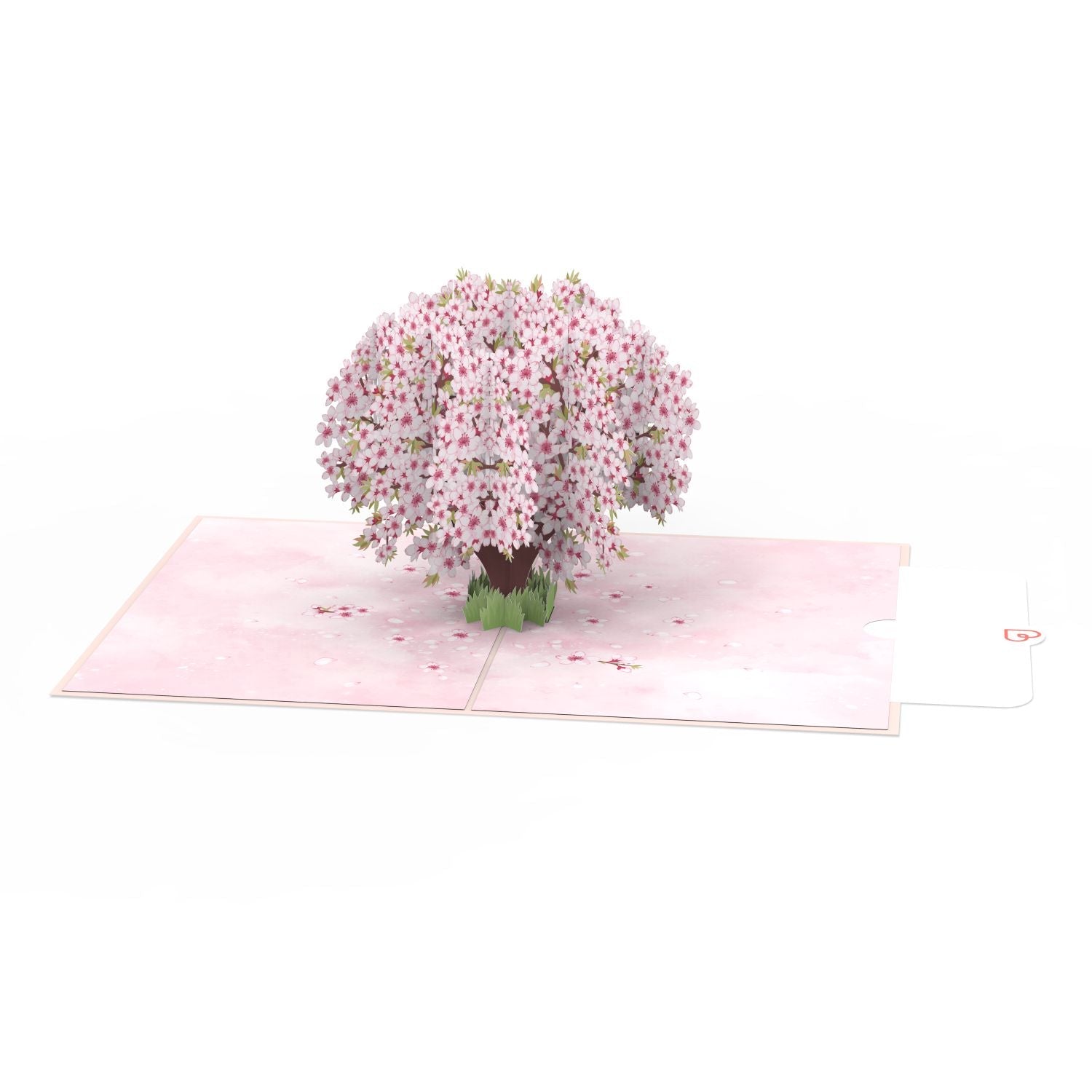 Carte pop-up fleurs de cerisier