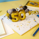 Carte pop-up 50e anniversaire