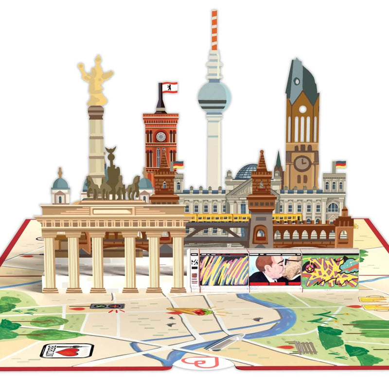 Carte pop-up de Berlin