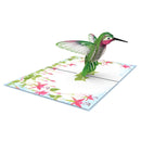 Carte Pop-Up Colibris