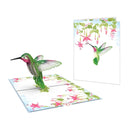 Carte Pop-Up Colibris