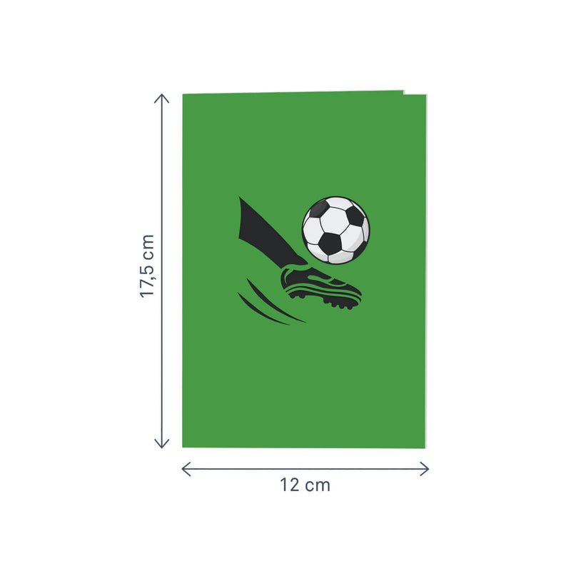 Carte pop-up Football