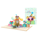 Geburtstagshund Pop-Up Karte