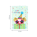 Geburtstagshund Pop-Up Karte