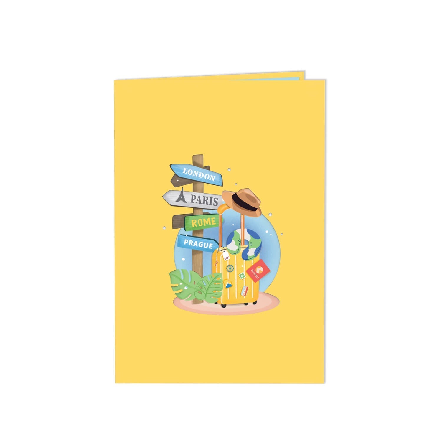 Carte pop-up Bon voyage