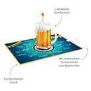 Happy Beerthday Pop-Up Karte