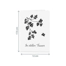 In Stiller Trauer Pop-Up Karte