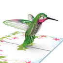 Carte Pop-Up Colibris