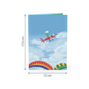 Paragliding Pop-Up Karte