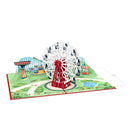 Carte pop-up grande roue