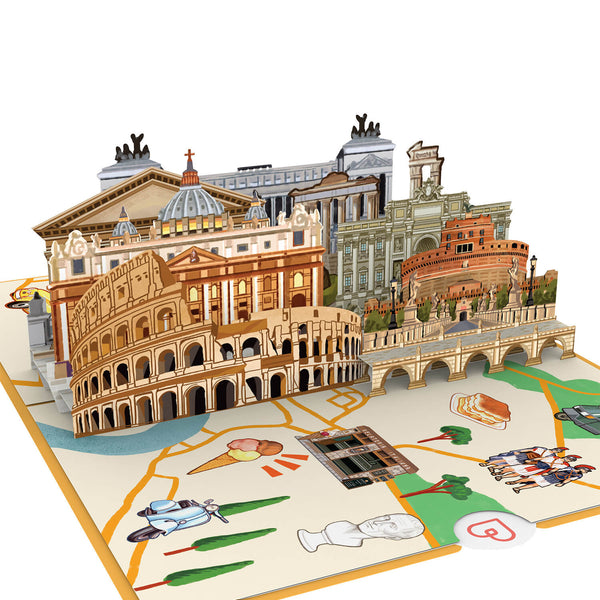 Rom Pop-Up Karte
