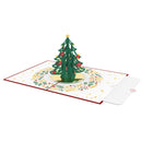 Carte pop-up sapin de Noël