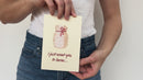 That's how much I love you Pop Up Card