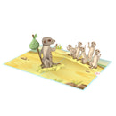 Carte pop-up Prenez soin de vous