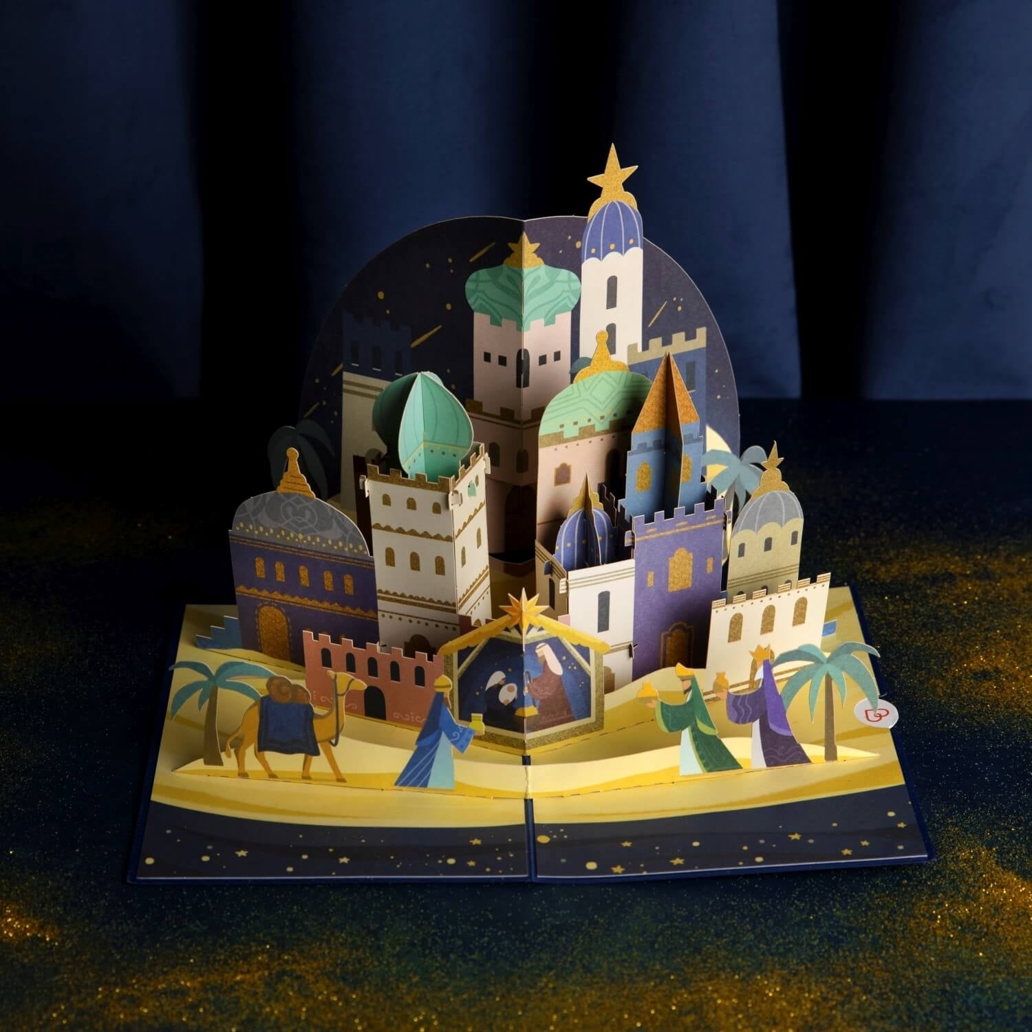 Carte pop-up Bethléem