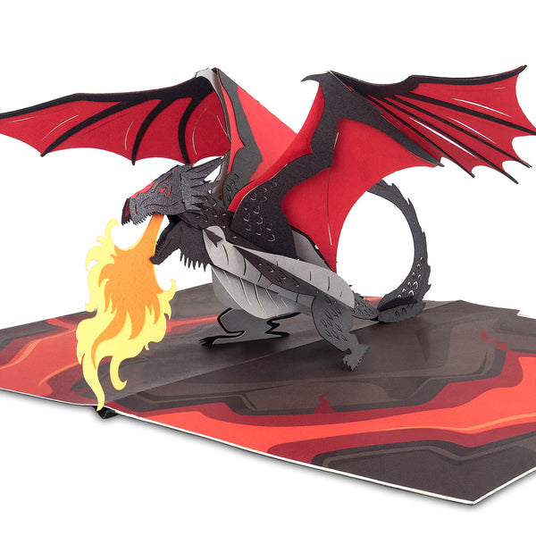 Carte pop-up Dragon