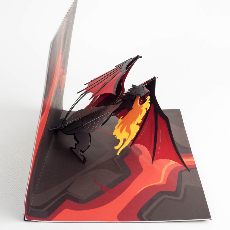 Carte pop-up Dragon