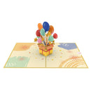 Carte pop-up pour coffret cadeau