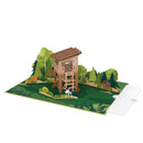 Carte pop-up Chasseur