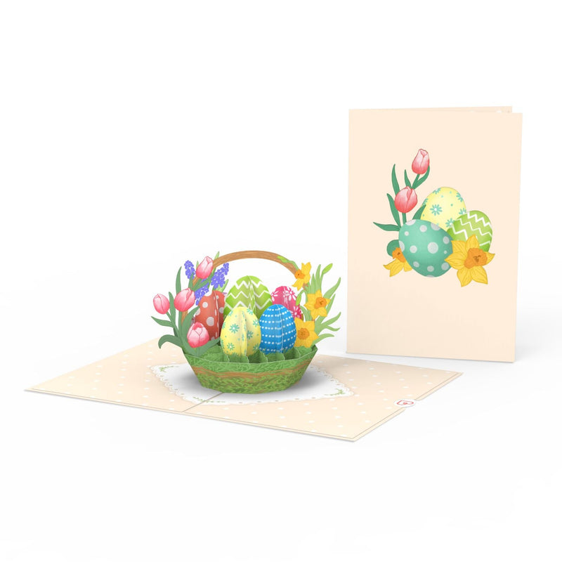 Carte pop-up œuf de Pâques