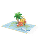 Carte pop-up Bon voyage