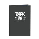Carte Pop-Up Rock & Roll