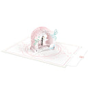 Carte pop-up des nouveaux mariés