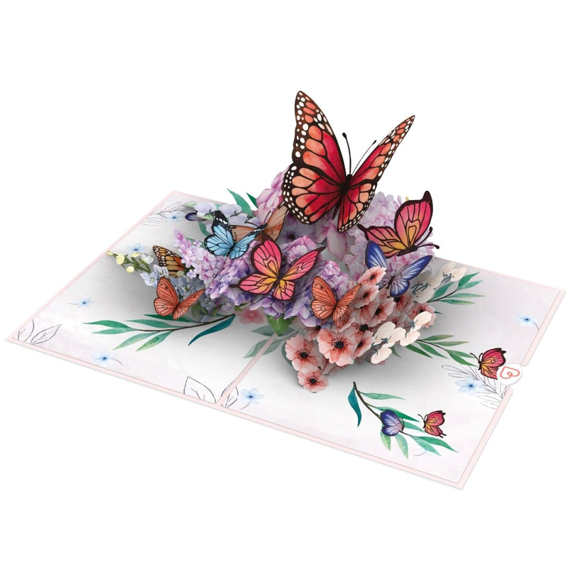 Papillons Carte Pop Up – MapuMapu