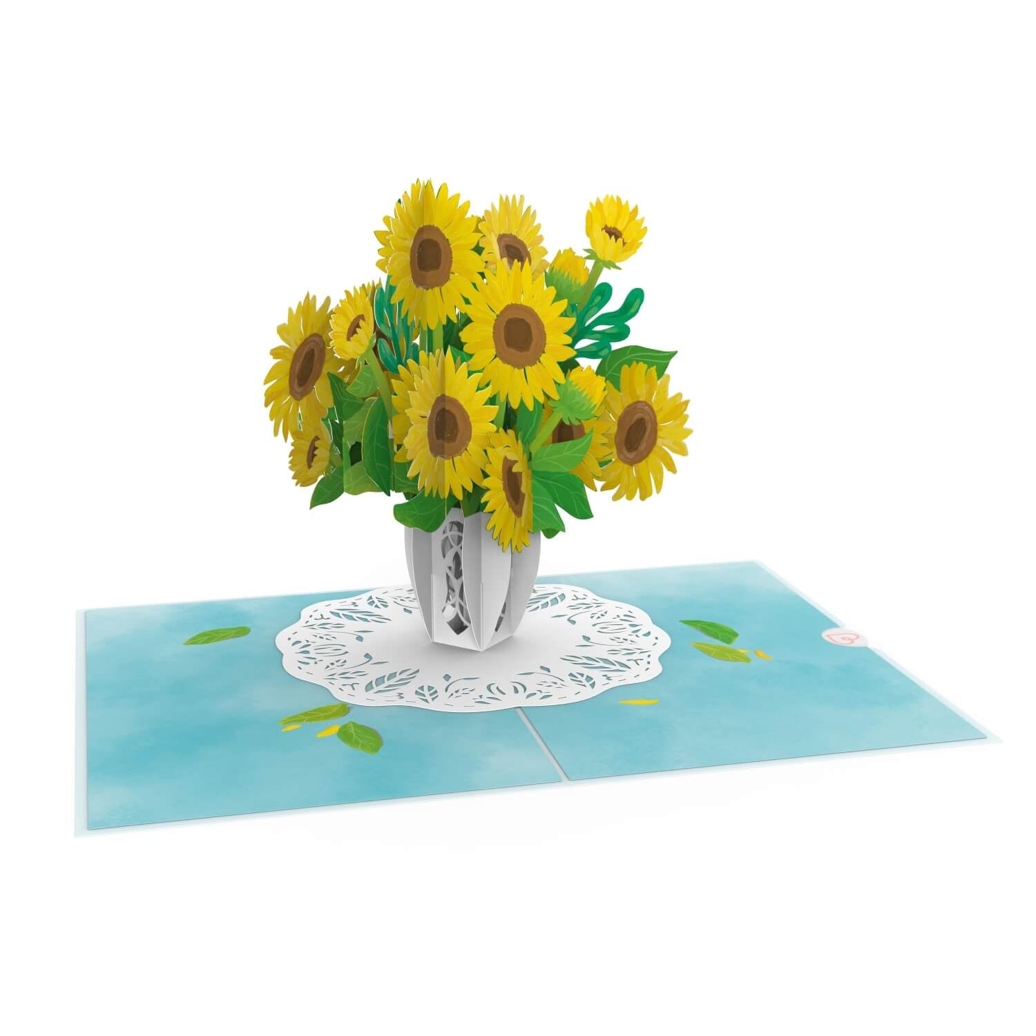 Carte pop-up Tournesol