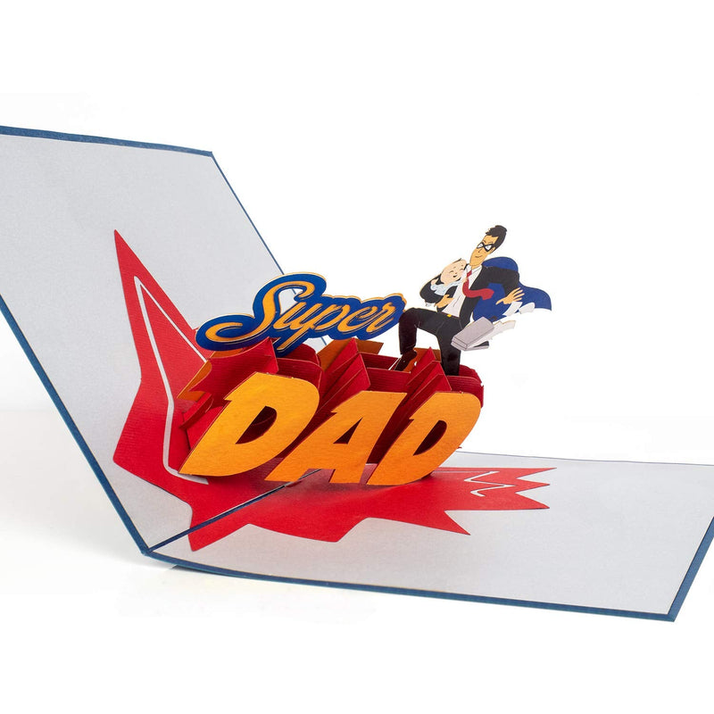 Carte pop-up Super Papa