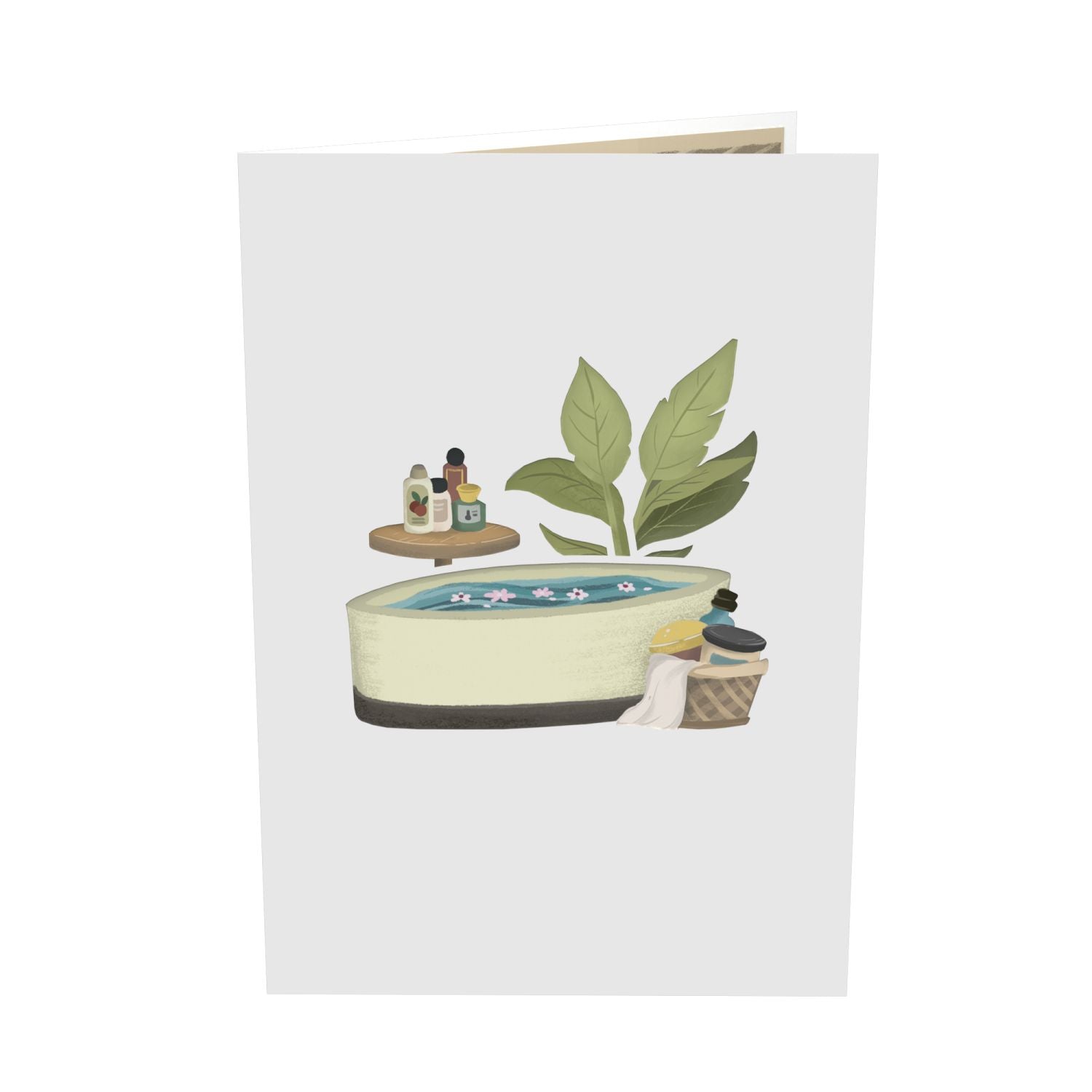 Carte Pop-Up Bien-être